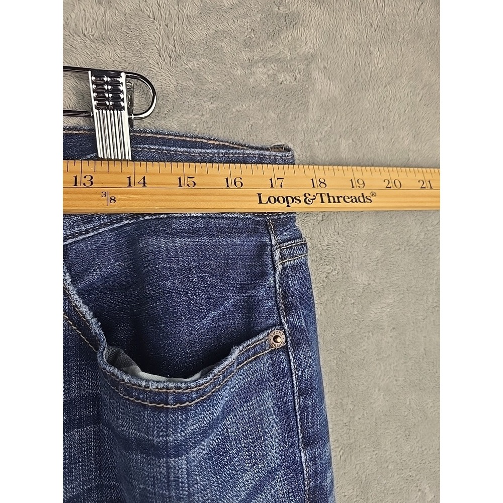 Lucky Brand 361 Vintage Fit Straight Leg Jeans Mens Size 34x30 Blue Stretch - Picture 9 of 11
